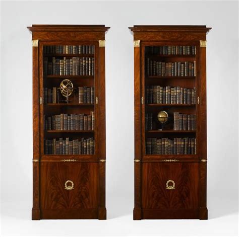 Viebahn Fine Arts Cabinet Furniture A Pair Of Bookcases