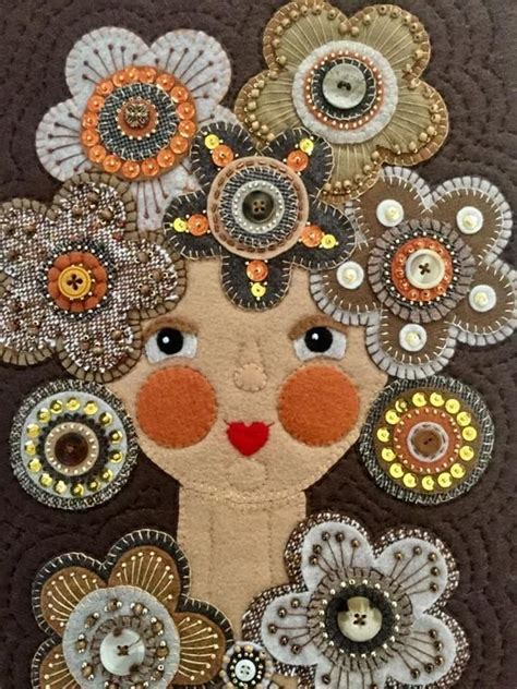 Pin By Roshanak Danesh On Applique Designs In Wool Felt Projects