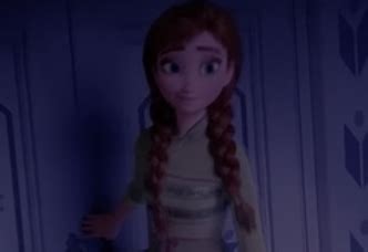 Frozen 2 Sneak Peek with Anna comforting Elsa and Elsa singing Into the ...