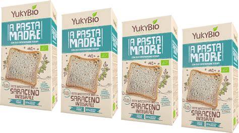 YukyBio Fette Biscottate Di Grano Saraceno Fette Biscottate