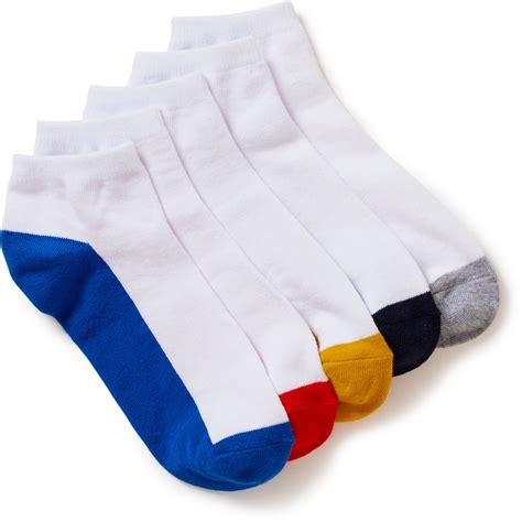 Brilliant Basics Mens Trainer Sock 5 Pack White Big W