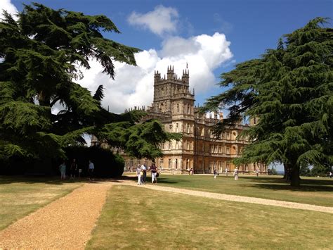 Highclere Castle Downton Abbey And Village Visit Tv And Film