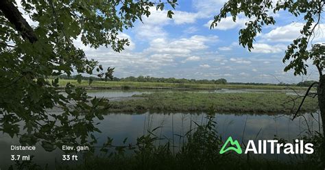 John Heinz National Wildlife Refuge Loop from Wanamaker Avenue Trailhead, Pennsylvania - 359 ...