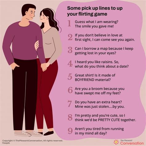 Best 2024 Pick Up Lines Tamra Florance