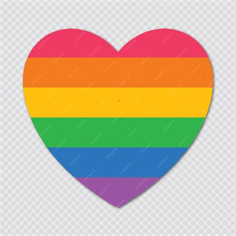Premium Vector Lgbt Heart