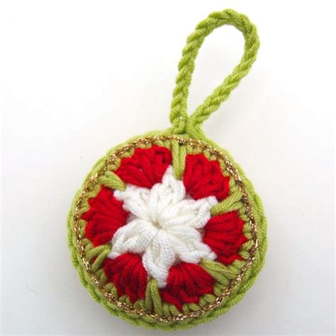 Crochet Pattern Christmas Bauble Decoration Pdf Christmas Etsy Uk