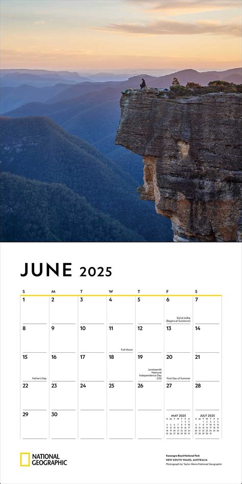 National Geographic Hikes Of A Lifetime 2025 Wall Calendar Book Summary And Video Official