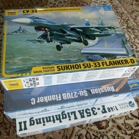 Sukhoi SU-33 1/72 Model Kit, Hobbies & Toys, Collectibles & Memorabilia ...