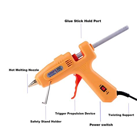 Hot Melt Glue Gun Dual Power Watt Niyo Ny Suppliers In India