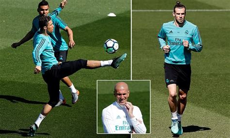 Real Madrid Train Before El Clasico As They Aim For Bragging Rights