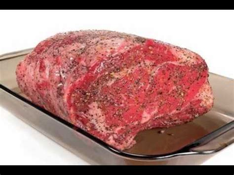 Convection Oven Cooking Times For Roast Beef Youtube