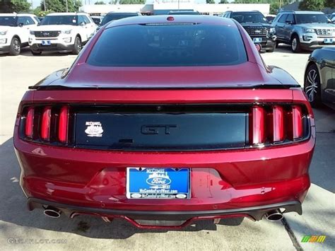 2017 Ruby Red Ford Mustang Gt Premium Coupe 114109564 Photo 7