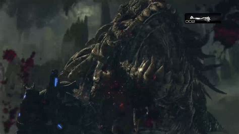 Gears Of War 2 Sea Monster Giant Fish Youtube