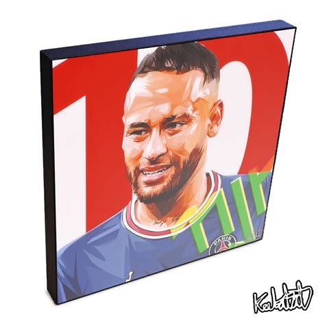 【楽天市場】ポップアートフレーム Neymar3 ネイマール3 Keetatat Sitthiket アートパネル インテリア 雑貨 店舗