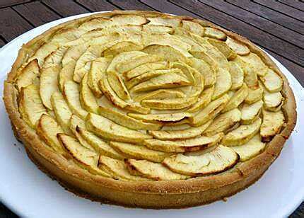 Recette de Tarte aux pommes et à la crème pâtissiere