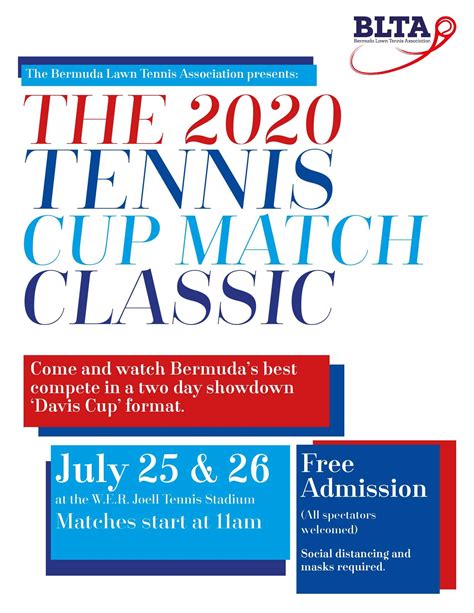 Cup Match – Tennis Style! – Bermuda Lawn Tennis Association