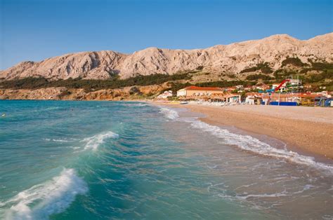 Strand Vela Plaža Baška Strandführer von Bestofcroatia eu