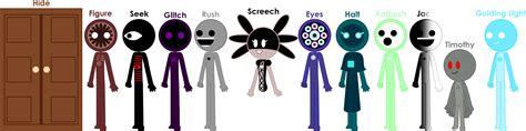 Doors Characters in LTYH by SandyKim on DeviantArt