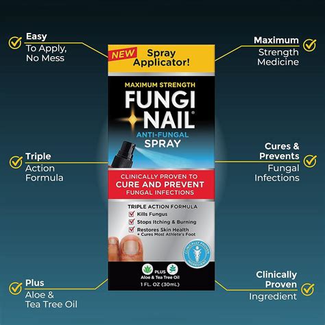 Fungi Nail Anti Fungal Foot Spray Kills Fungus That Can Lead To Nail