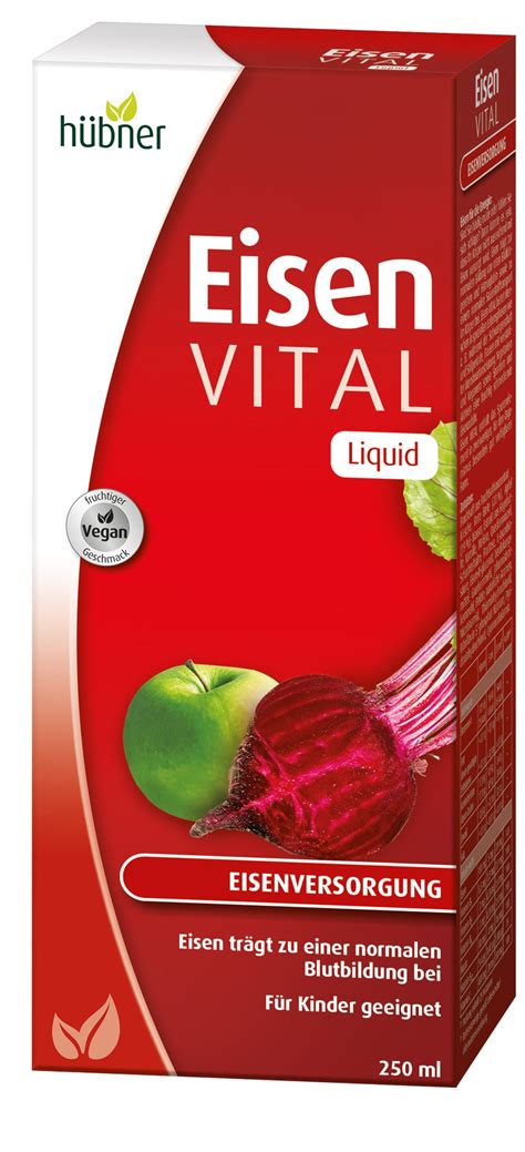 Hübner Eisen Vital Liquid 250ml online kaufen