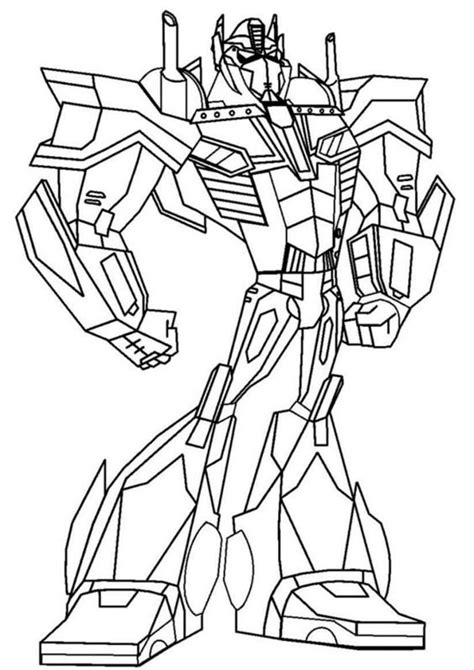 Free And Easy To Print Transformers Coloring Pages Tulamama