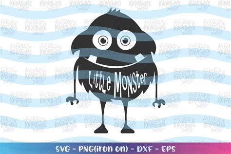 Monster SVG Cute SVG Little Monster Svg Print Iron on Baby Svg | Etsy