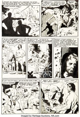 Wally Wood Incredible Science Fiction 33 Story Page 5 Original Art EC