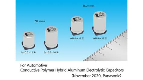 Panasonic Commercializes Conductive Polymer Hybrid Aluminum