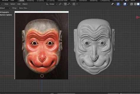 Stl File Monkey Mask・model To Download And 3d Print・cults
