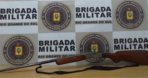 Bm Prende Indivíduo Por Posse Irregular De Arma De Fogo Em Marcelino