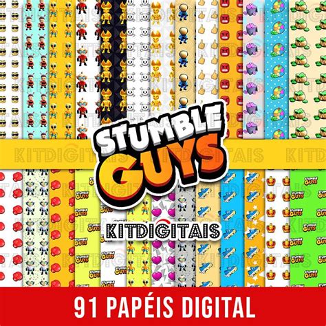 Kit Digital Stumble Guys Png Plantillas Para Sublimar Sexiz Pix