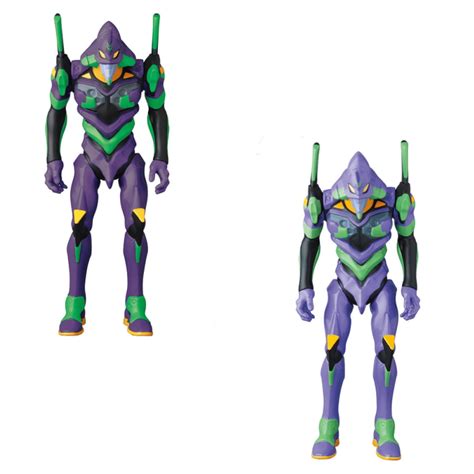 Neon Genesis Evangelion Unit 01 Sofubi Vinyl Figure One Map By From Japan