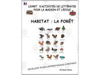 Livret Dactivit S De Litt Ratie Et Vocabulaire Habitat La For T By