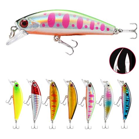 Pcs Fishing Lure Minnow Lure Artificial Hard Bait Sinking Fishing Gear