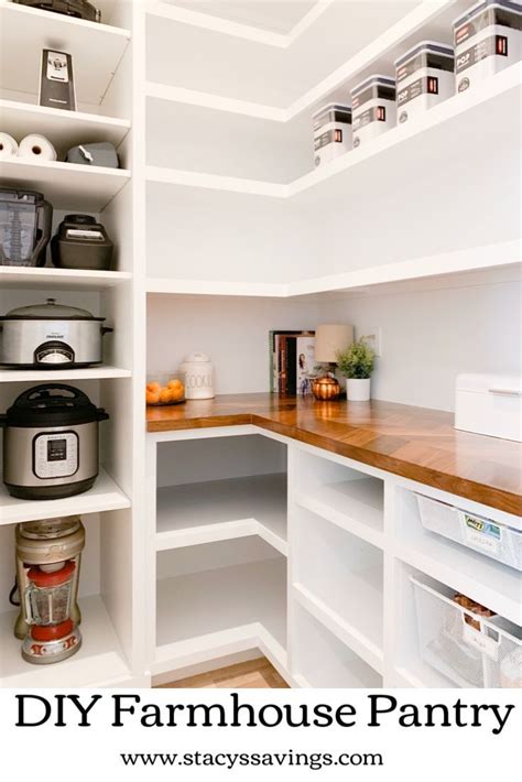 Our DIY Custom Walk In Pantry Progress And Reveal Pantry Remodel