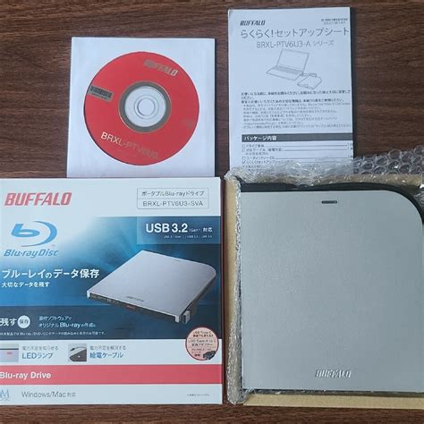 Buffalo Buffalo ブルーレイドライブ Brxl Ptv6u3 Svaの通販 By Dhs Shop｜バッファローならラクマ