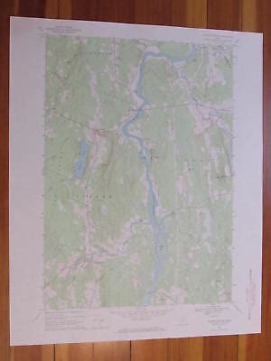 Turner Center Maine 1969 Original Vintage USGS Topo Map EBay