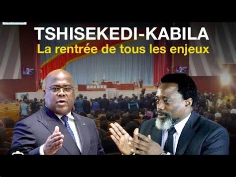 URGENT LA RÉPONSE MUSCLÉE DE FATSHI AUX PROPOS DE KABILA PLUS RIEN NE