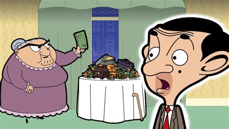 Mr Bean Discovers Mrs Wickets Gold Mr Bean Animated Clip