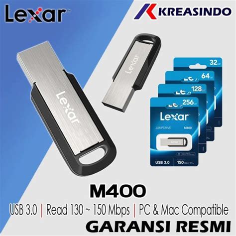 Jual Lexar Jumpdrive M400 Usb 3 0 Flashdisk Resmi 256gb Di Seller