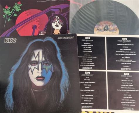 Kiss Ace Frehley Solo Lp Original Australia Astor Release Poster Inner