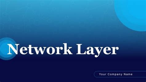 Network Layer PowerPoint Presentation And Slides PPT PowerPoint SlideTeam