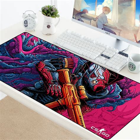 X Cm Xl Lockedge Large Gaming Mouse Pad Computer Gamer Cs Go