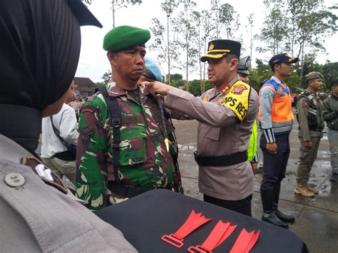 Ratusan Personel Gabungan Tni Polri Dan Dinas Instansi Terjun Bersama