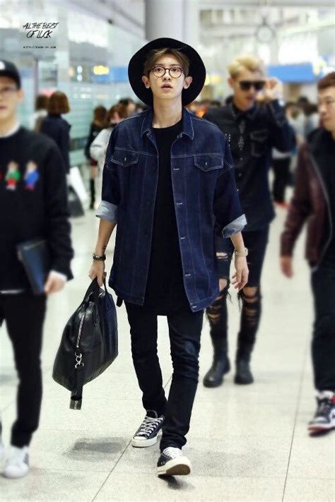 Exo Chanyeol Kpop Airport Fashion Korean Fashion Kpop Korean Fashion