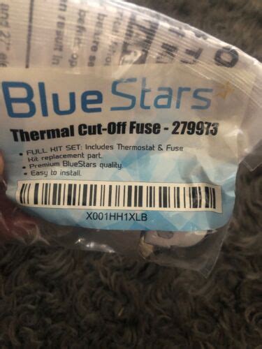 Dryer Thermal Cut Off Fuse Kit Replacement Part By Blue Stars