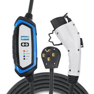 Lectron NEMA 14 50 Level 2 EV Charger 240V 32 With 18 Ft