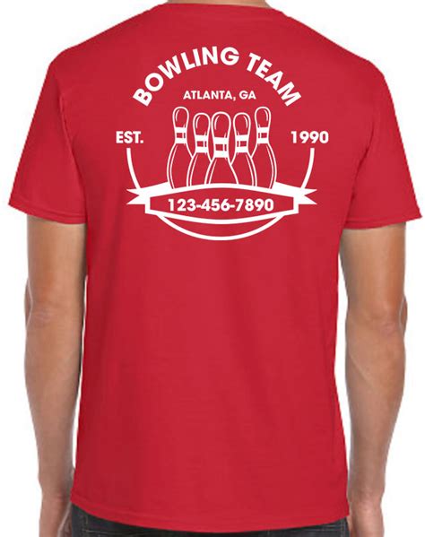 Bowling Team Uniforms: Custom Printed Team Shirts | TshirtByDesign.com