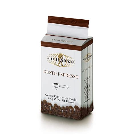 Caffè Miscela Doro GUSTO ESPRESSO 250g Molido Productos Italianos en