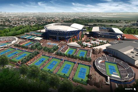 USTA Billie Jean King National Tennis Center | ROSSETTI | Archinect